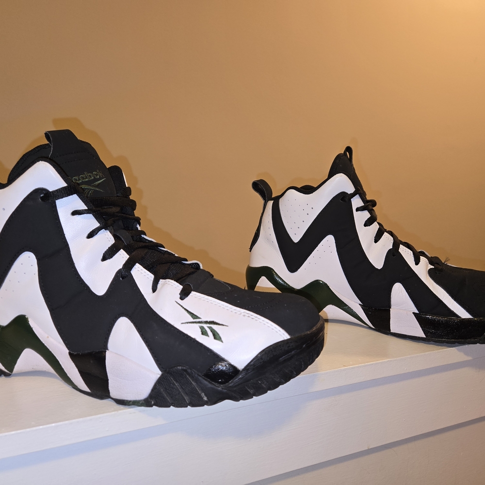 Men's Reebok Black and White Kamikaze 2 OG 2020